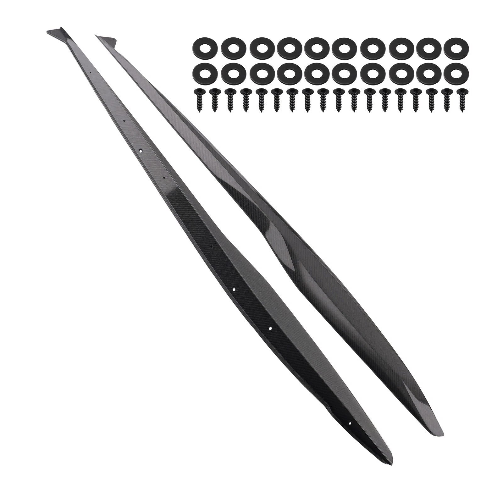 Real Carbon Fiber Z07 Side Skirt for Chevrolet Corvette C8 Z06 (2023–2025)