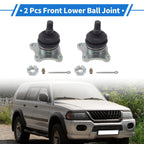 2X Front Lower Ball Joints for Mitsubishi Montero (1992–2000) MB860830