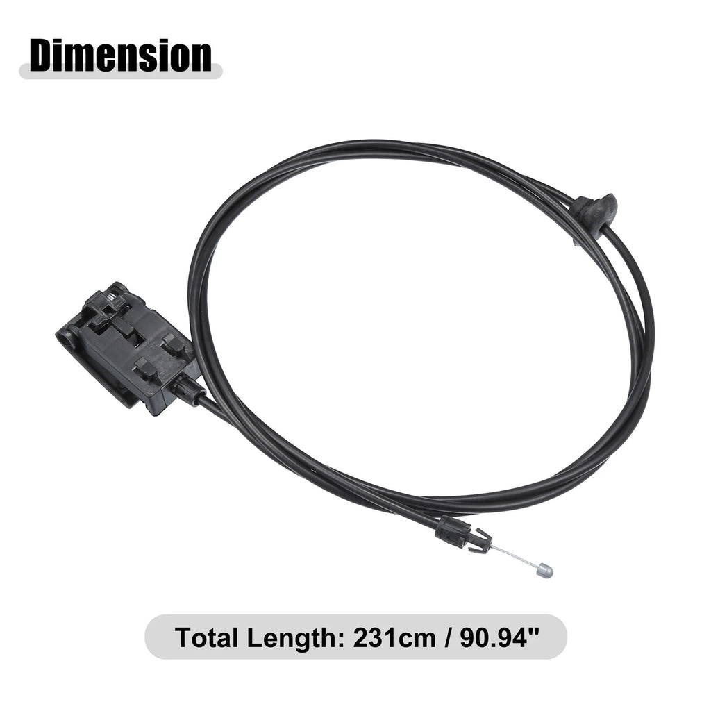 Hood Latch Release Cable for Dodge Ram (2009–2010) No. 5160352AC