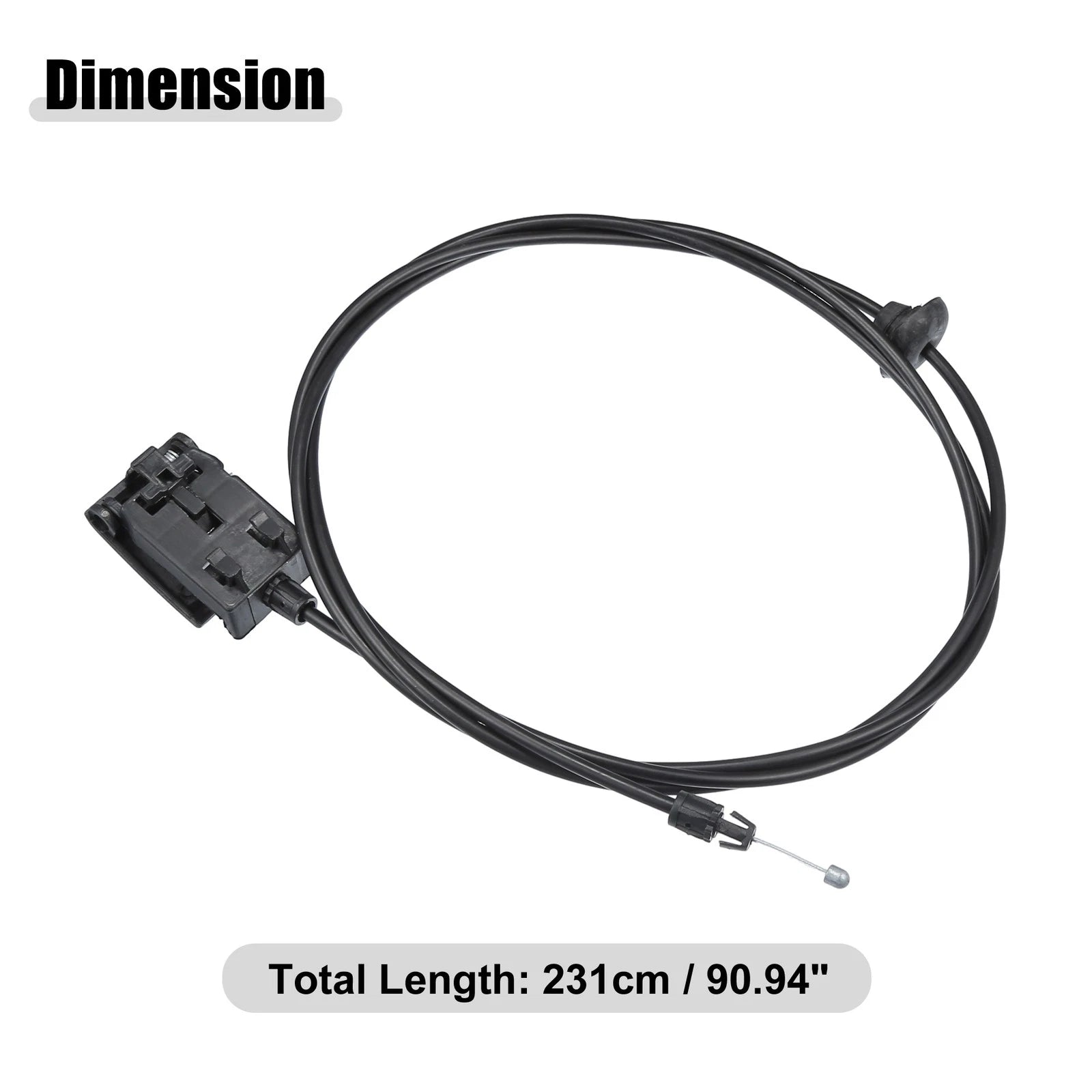 Hood Latch Release Cable for Dodge Ram (2009–2010) No. 5160352AC