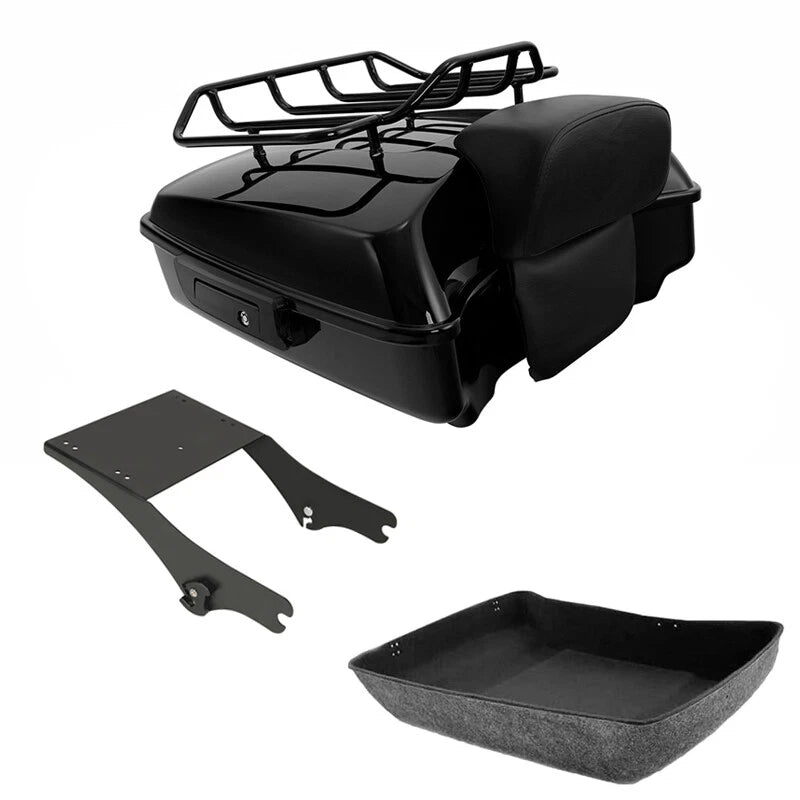 Chopped Trunk Mounting Rack for Harley Touring (1997–2008)