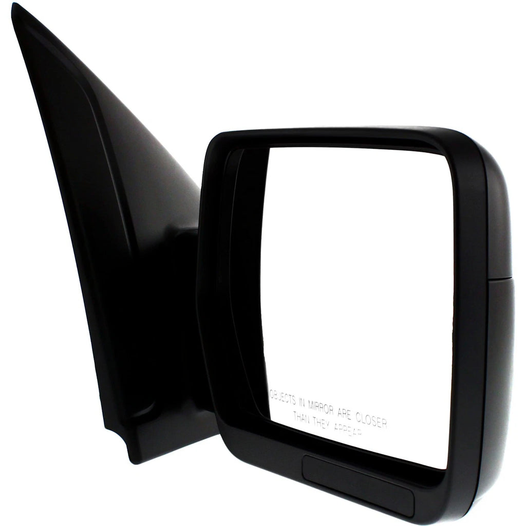Power Mirror Set of 2 for Ford F-150 (2009–2010) Textured Black Manual Folding