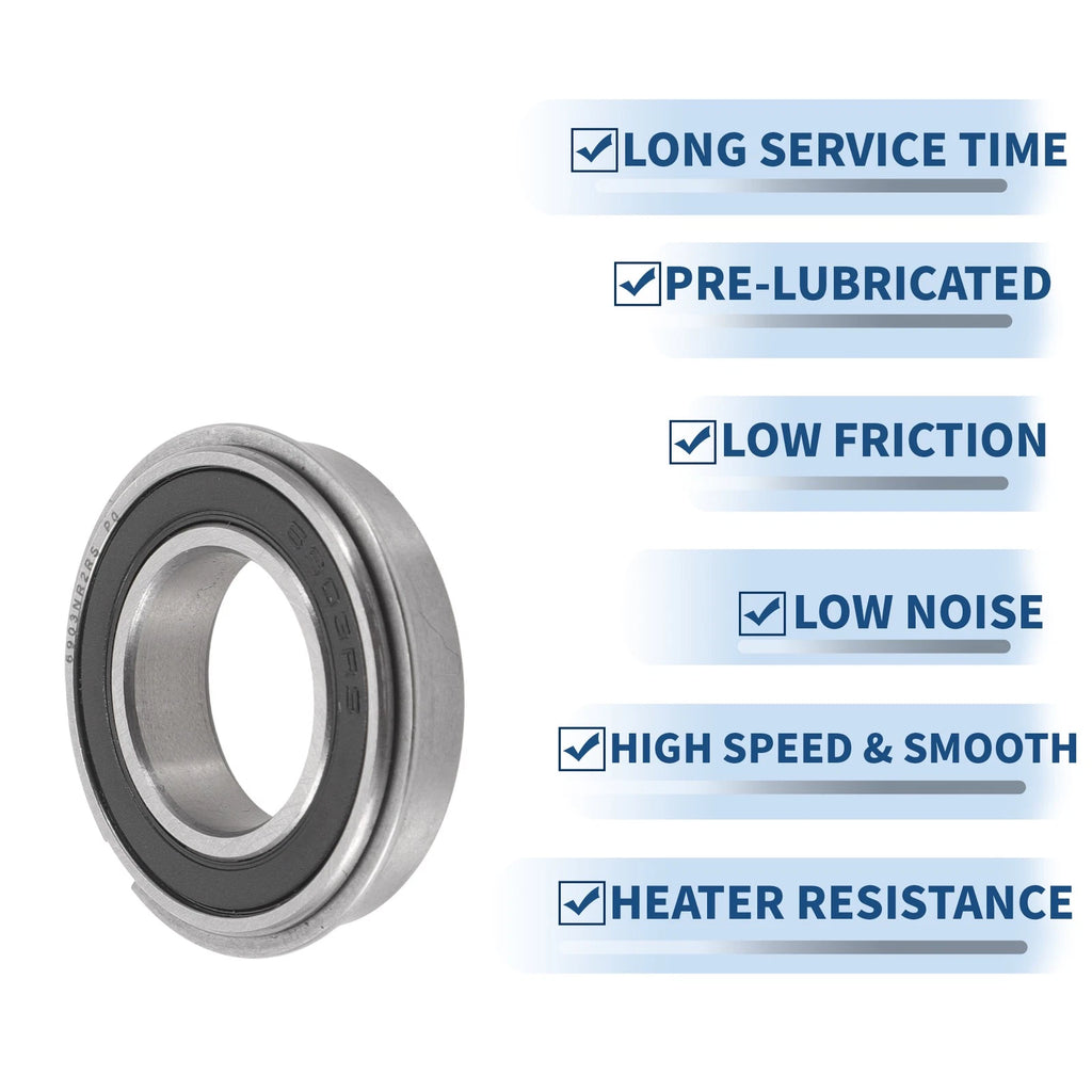 6903NR2RS Deep Groove Ball Bearing for Scooter Skateboard (17x30x7mm)
