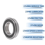 6903NR2RS Deep Groove Ball Bearing for Scooter Skateboard (17x30x7mm)