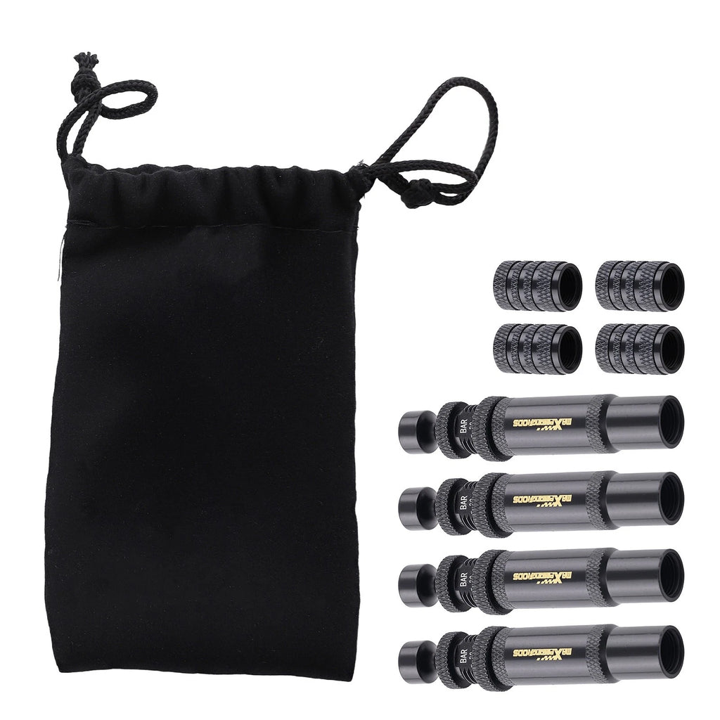 Set of 4 Tire Deflators for Off-Road Vehicles (10-30 PSI)