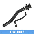 Radiator Coolant Hose 1 Set for BMW 320i Base 2.0L