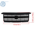 Front Bumper Mesh Grille for Chevy Silverado 2500HD 3500HD (2015-2019)