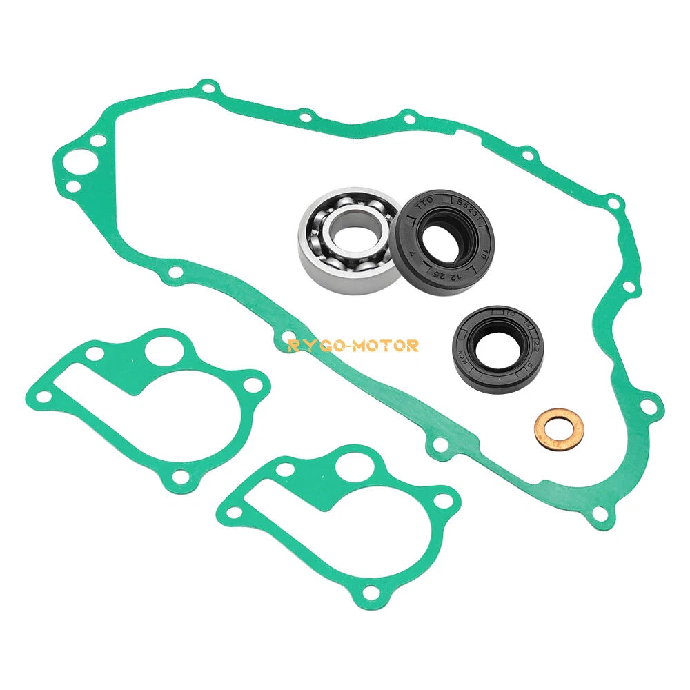 Water Pump Rebuild Kit for Honda CR250 CR250R (1992–2001) Bearing Seal Gasket