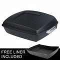 Matte Black Chopped Trunk for Harley Touring Road King Electra Glide (2014–2026)