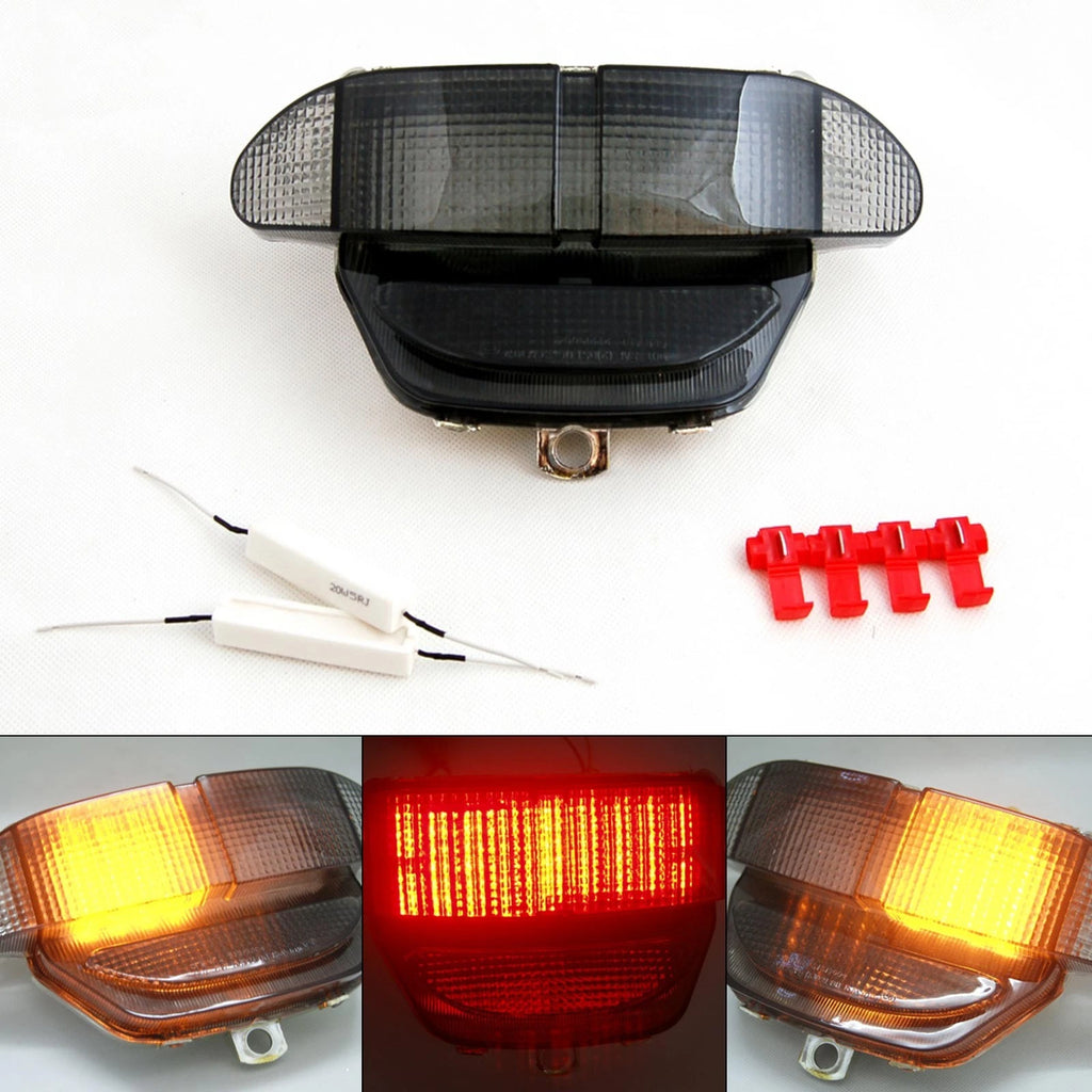 Smoke LED Taillight + Turn Signals for Honda CBR900RR (1998–1999)