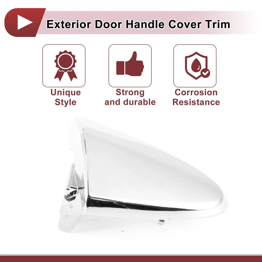 Exterior Door Handle Cover Trim No.6922733060 for Lexus LS460 (2007–2017) Silver Tone