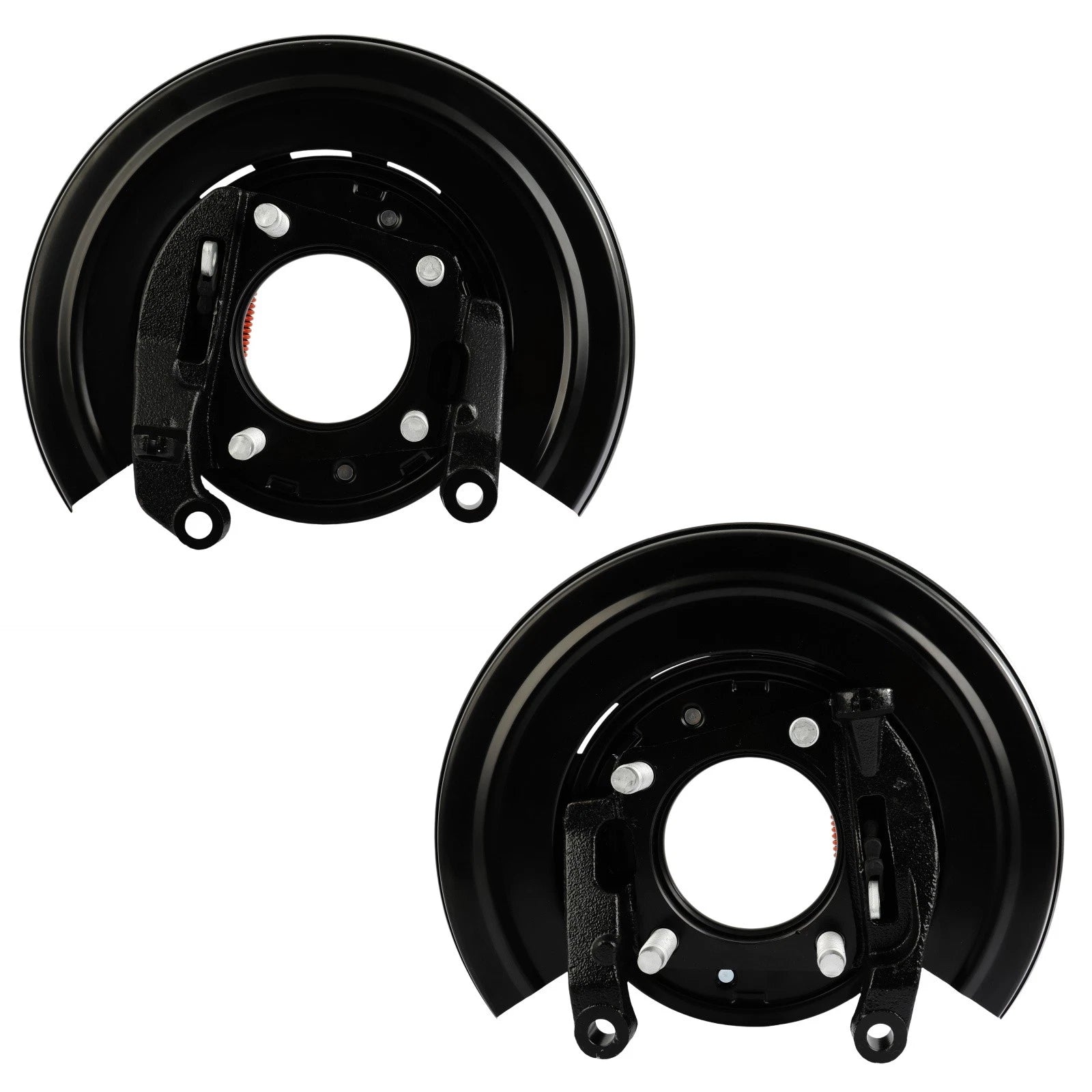 Set of 2 Rear Brake Dust Shield Backing Plates for Ford F250 F350 Excursion (1999–2007)