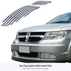 Fog Light Cover for Dodge Journey (2011-2020) Stainless Chrome Grille