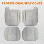 Front Leather Seat Cover for Chevy Silverado GMC Sierra (2003–2006)