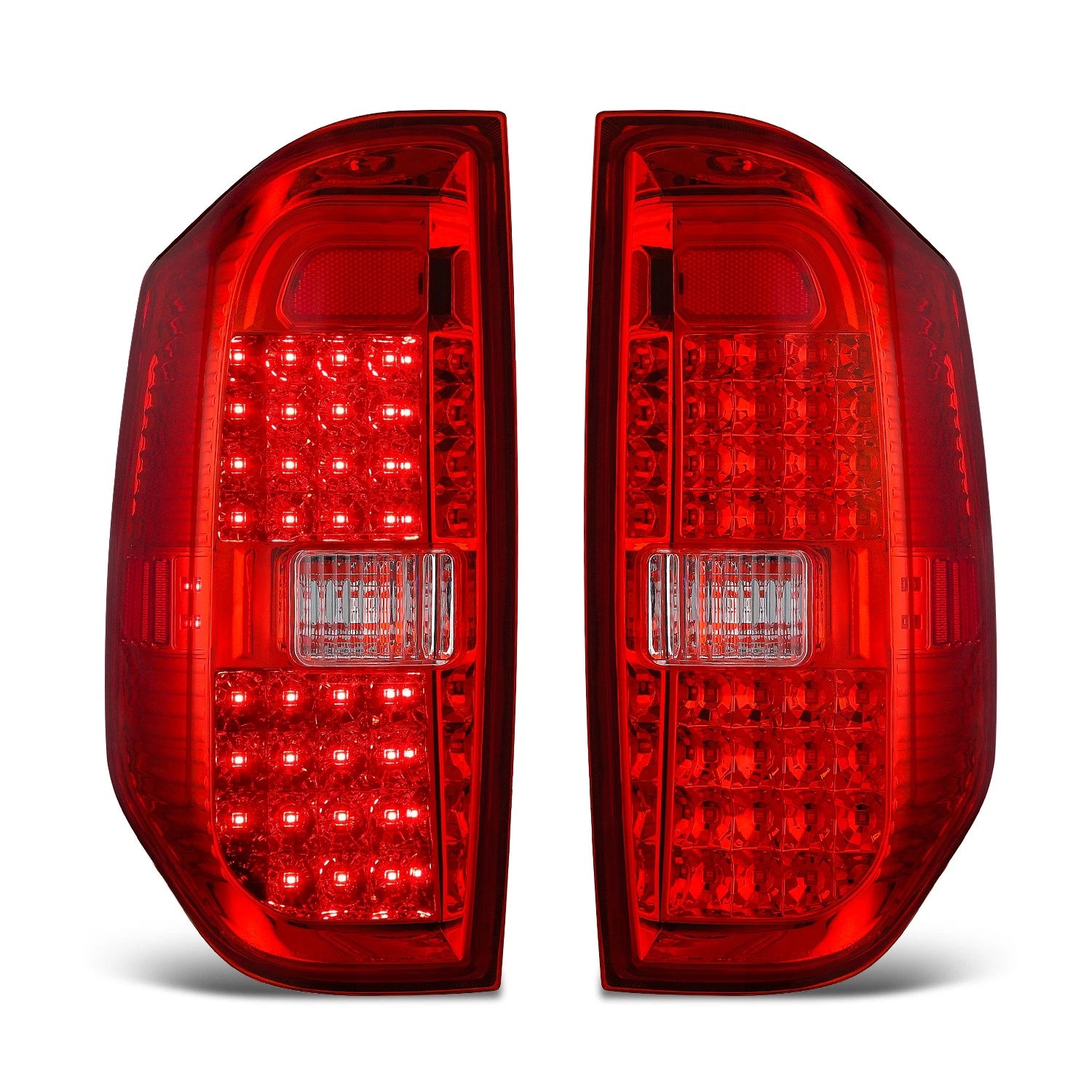 Pair Full LED Tail Lights for Toyota Tundra (2014–2021)