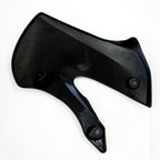 Right Side Fender Guard for KLX110 Style PIT Trail Dirt Bike (Black Plastic)