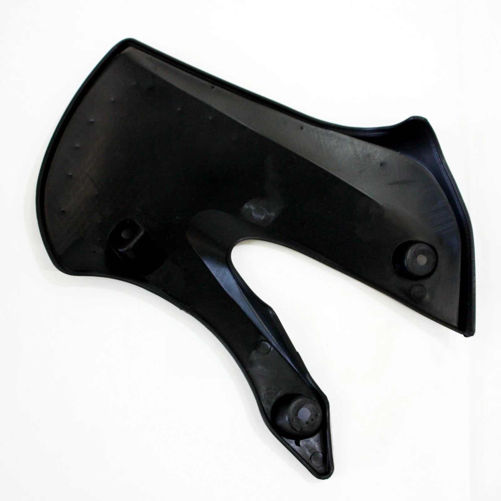 Right Side Fender Guard for KLX110 Style PIT Trail Dirt Bike (Black Plastic)