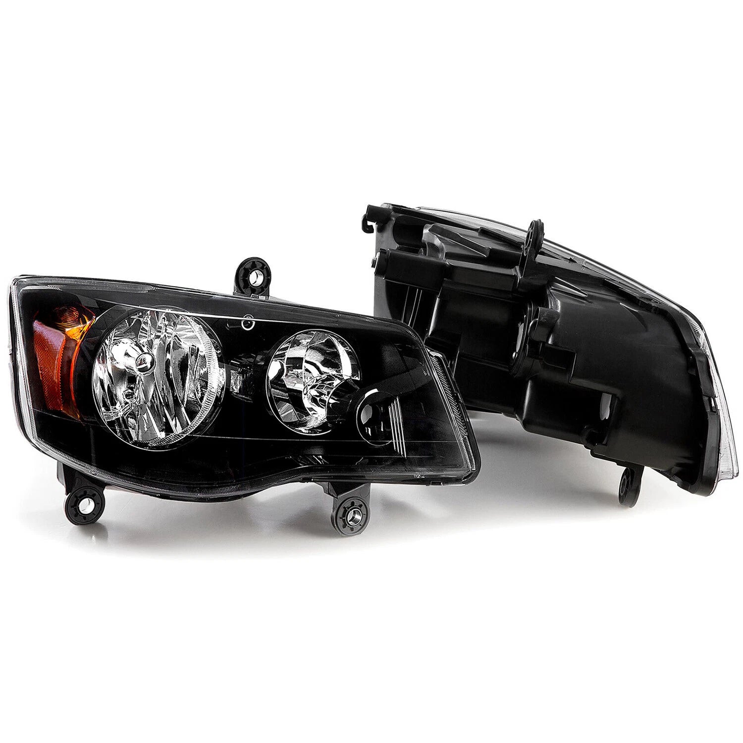 Pair Headlights for Chrysler Town & Country (2008–2016) & Dodge Grand Caravan (2011–2020)