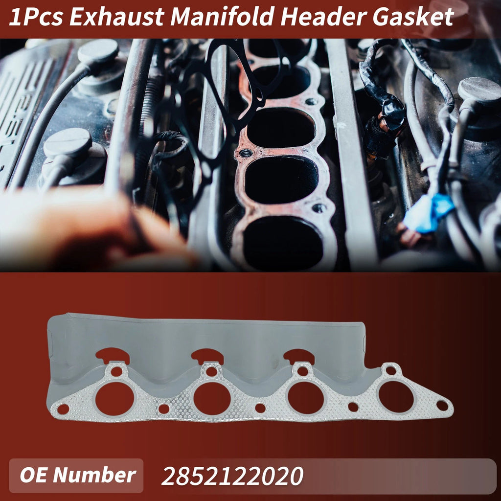 Exhaust Manifold Header Gasket for Hyundai Accent (1998–2005) No. 2852122020