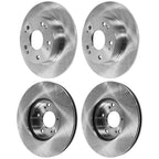 Front & Rear Brake Disc Rotors for Honda Accord (2003–2007)