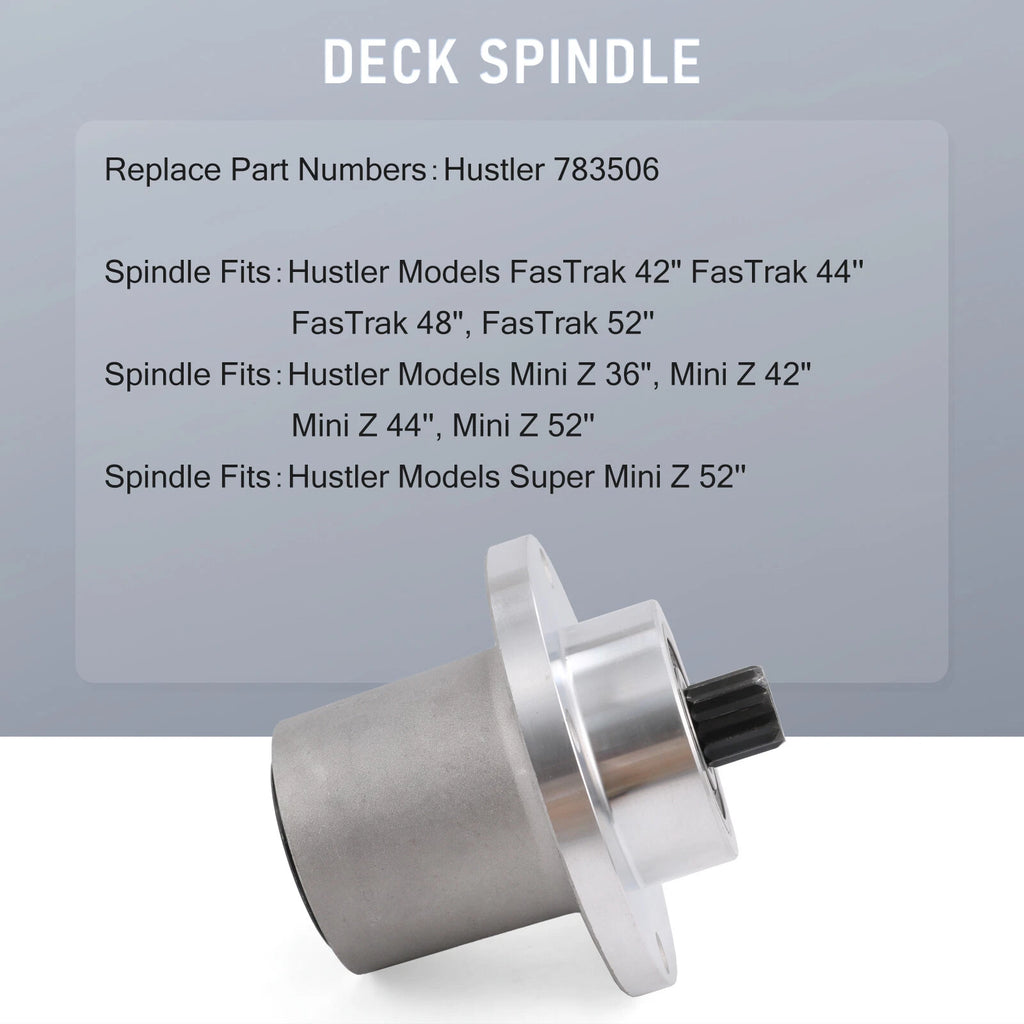 Spindle Assembly for Hustler FasTrak Zero Turn (2010-2023)
