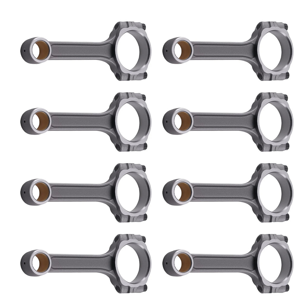 8PCS Connecting Rods for Chevy SBC 350 (6.000" 2.100" .927")