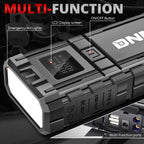 20000 mAh 12V Car Jump Starter with Multi-Function Ports for Universal Use