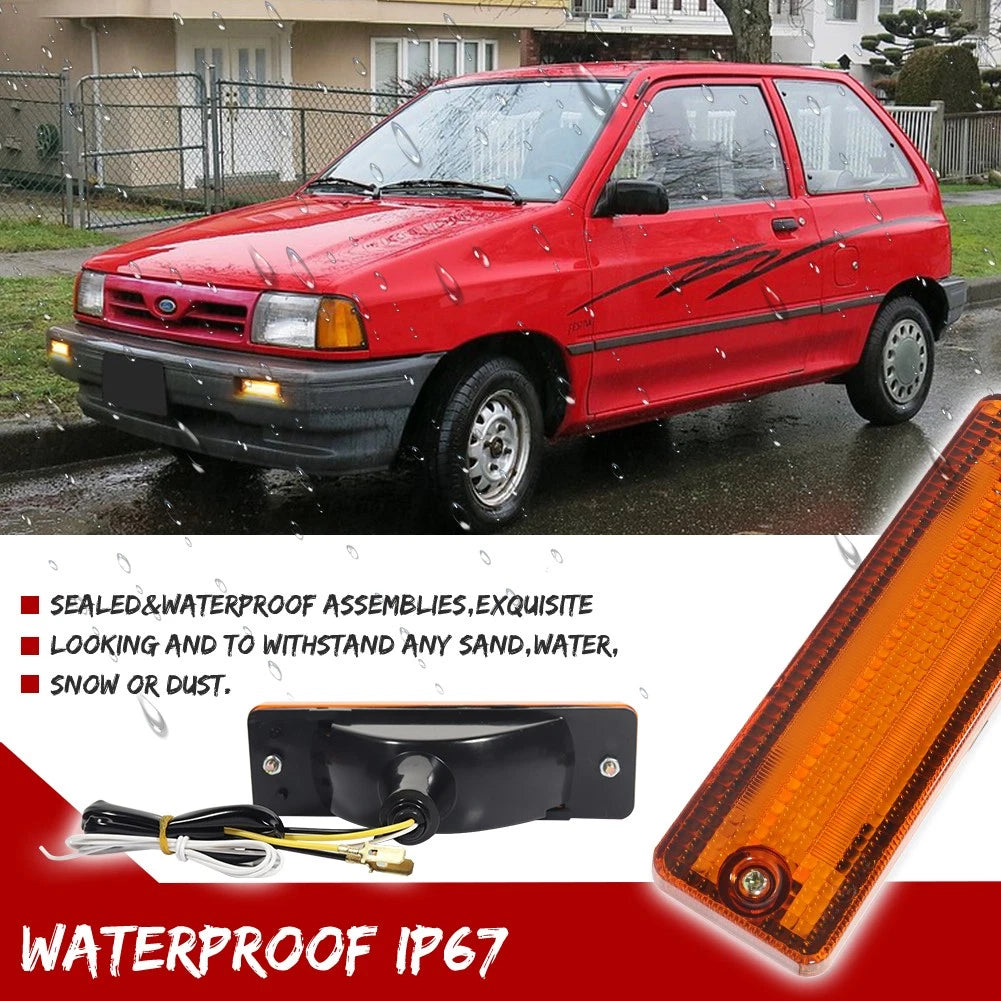 Sequential Amber LED Signal Blinker Lights for Mazda 323 626 (1983–2002)