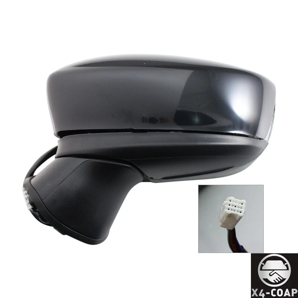 Door Mirror for Mazda 3 (2010–2013) VAQ2 MA1320180 BJS8691G7 LH