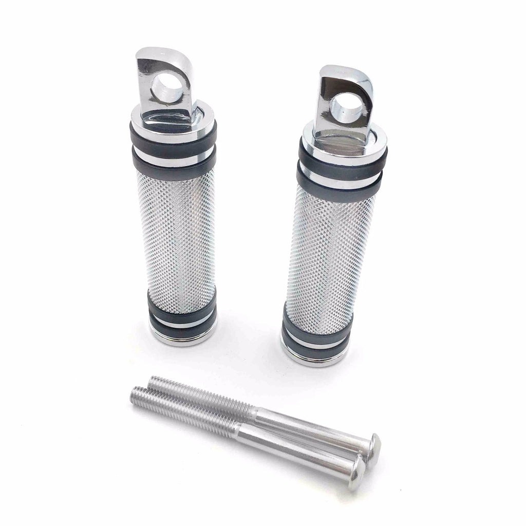 Chrome Foot Pegs for Harley (1984–2017) - Fat Boy, Super Low, Seventy-Two, Dyna