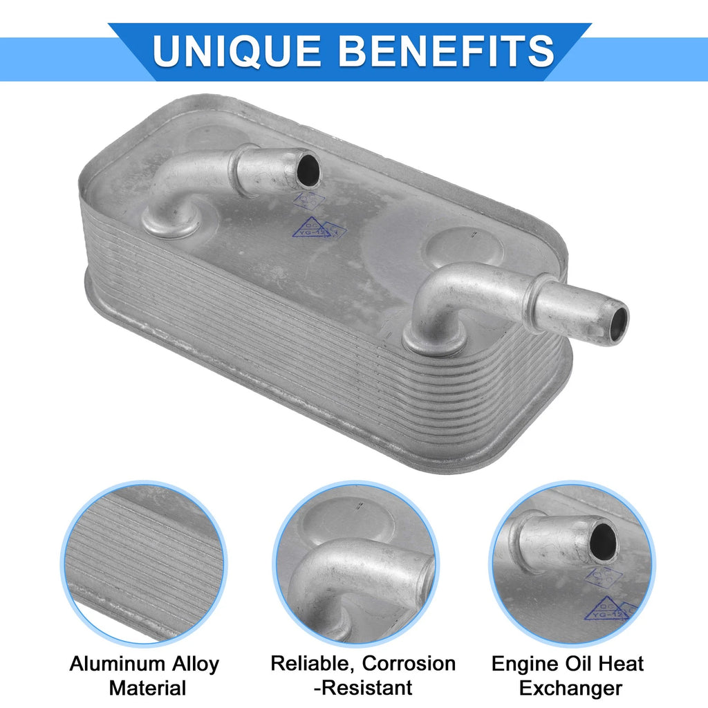 Engine Oil Cooler with Seals for BMW 325Ci 330Ci (2001–2006) No. 17227505826