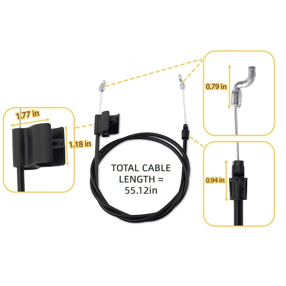 Dual MZR Cable for Lawn Mower (Compatible with LC221A LC221R)