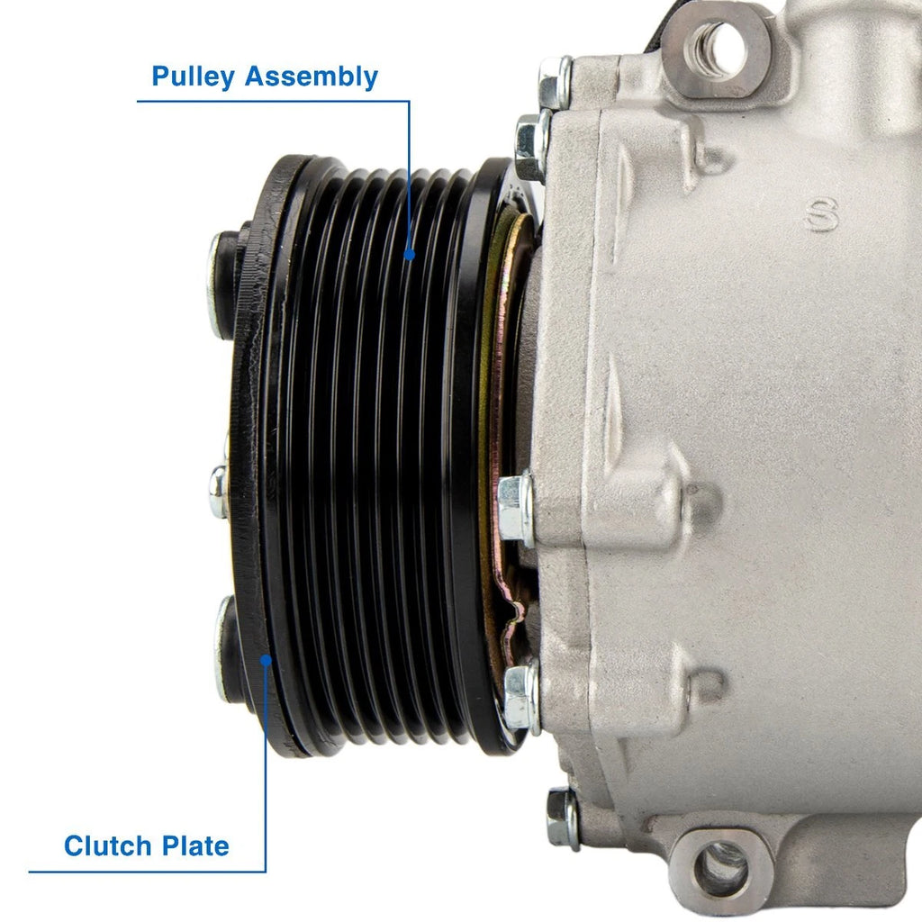 A/C Air Conditioner Compressor for Honda CR-V 2.4L (2002–2006)