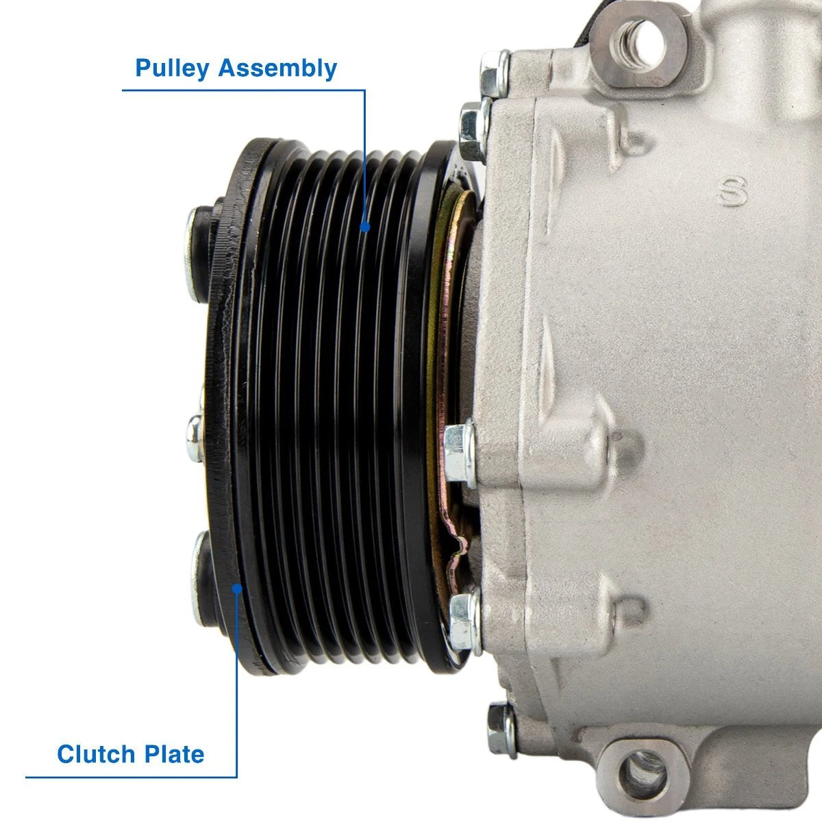 A/C Air Conditioner Compressor for Honda CR-V 2.4L (2002–2006)