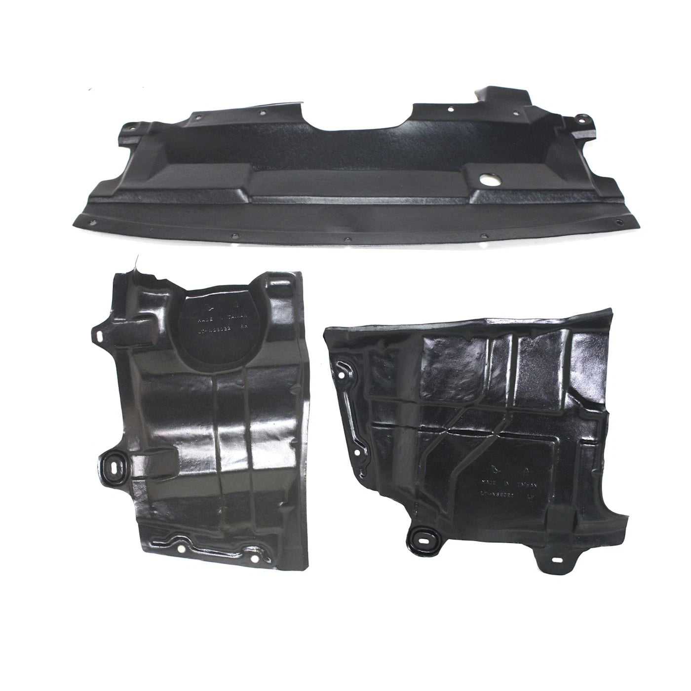 Set of 3 Engine Splash Shields for Nissan Altima (2002–2006)