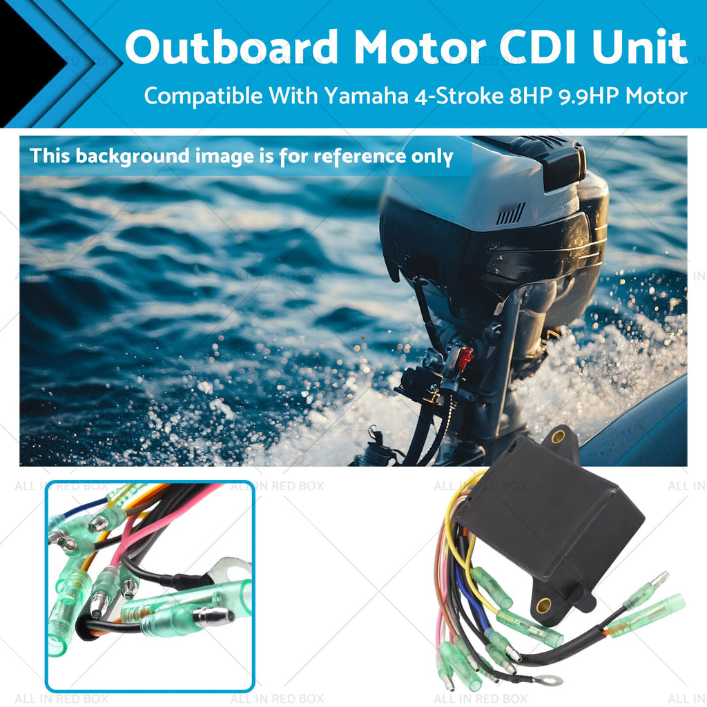 CDI Unit for Yamaha 4 Stroke 8HP 9.9HP Outboard (68T-85540-00)
