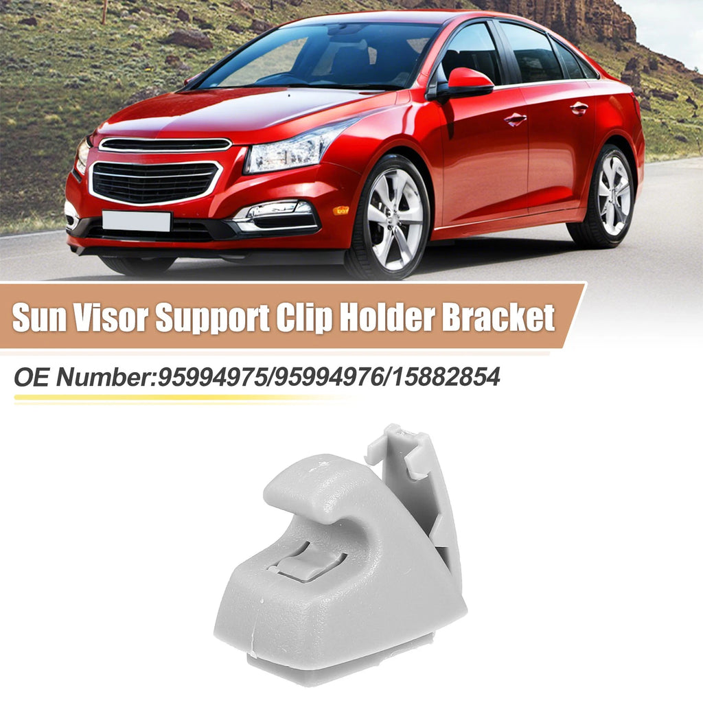 Set of 4 Sun Visor Support Clip Retainers No. 95994975 for Chevrolet Cruze (2011–2019)