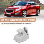 Set of 4 Sun Visor Support Clip Retainers No. 95994975 for Chevrolet Cruze (2011–2019)