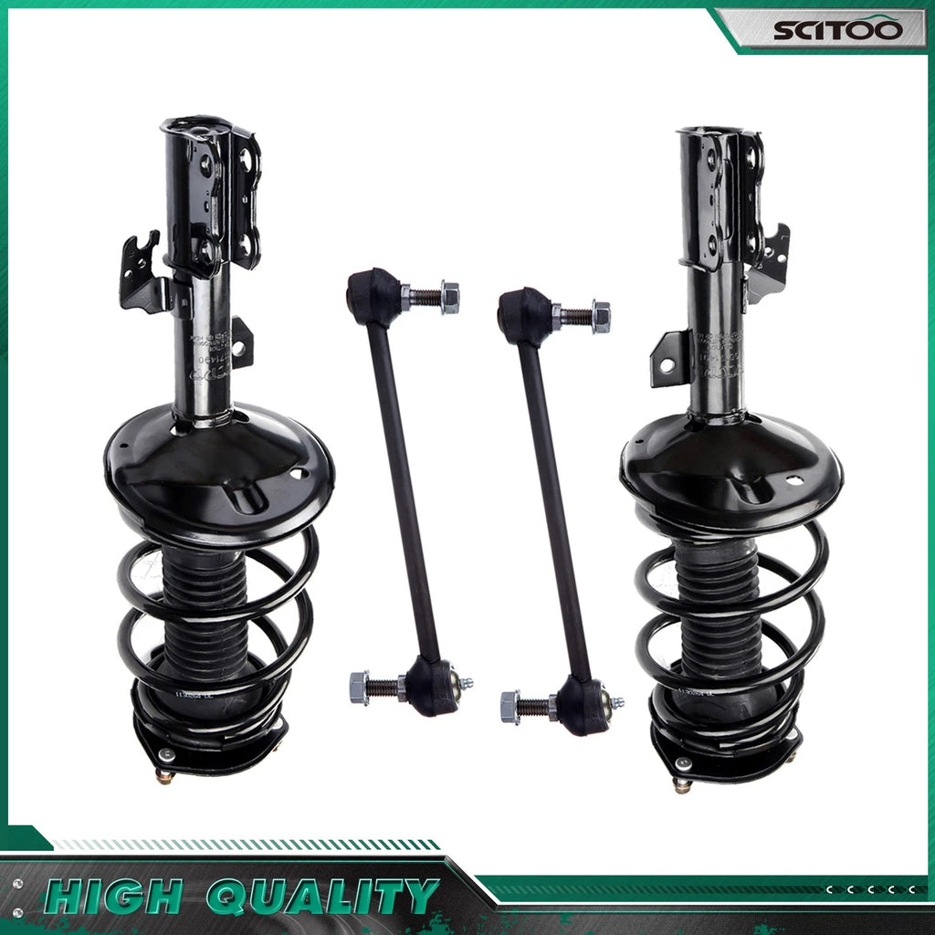 Front Complete Struts & Stabilizer End Link for Toyota Camry Lexus ES300 (2002–2003)