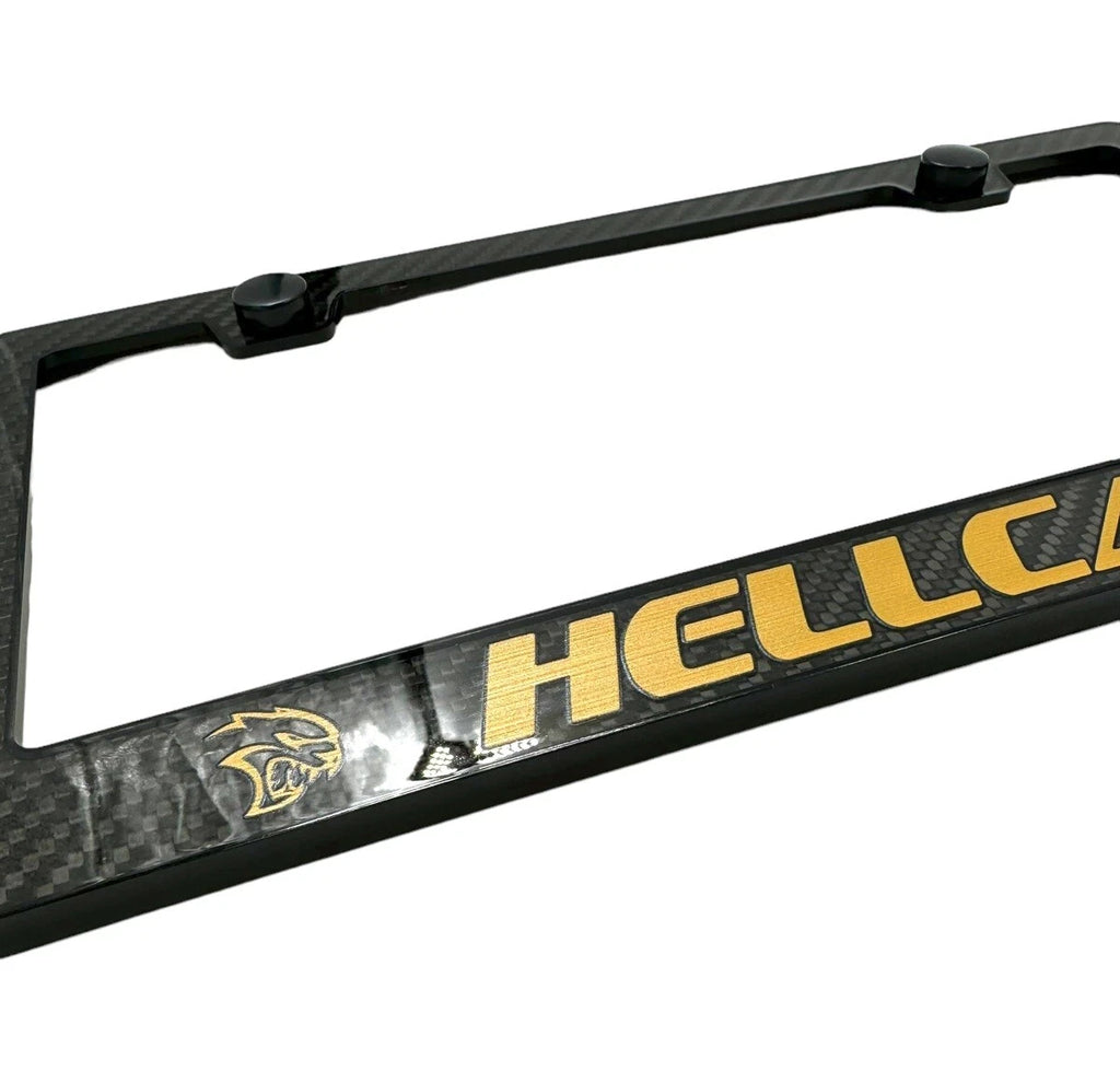 ABS License Plate Frame Replacement for Dodge Challenger SRT Hellcat (2015–2023)
