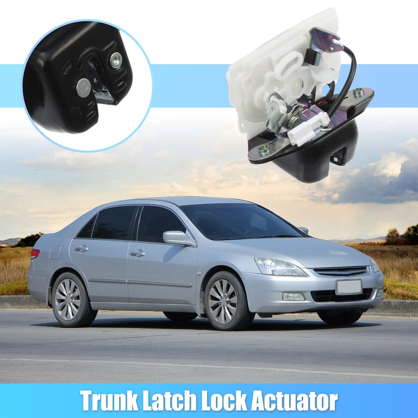 Rear Tailgate Latch Actuator 74801-TF0-003 for Honda Fit Jazz (2008–2014)