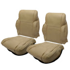 Set of 2 Upper & Lower Seat Covers for Toyota 4Runner (1996–2002) Oak Tan