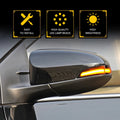 Sequential LED Amber Yellow Side Mirror Signal Lights for Toyota Camry (2012–2017)