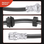2X Front & Rear Brake Hydraulic Hose for Ford Focus (2000-2004)