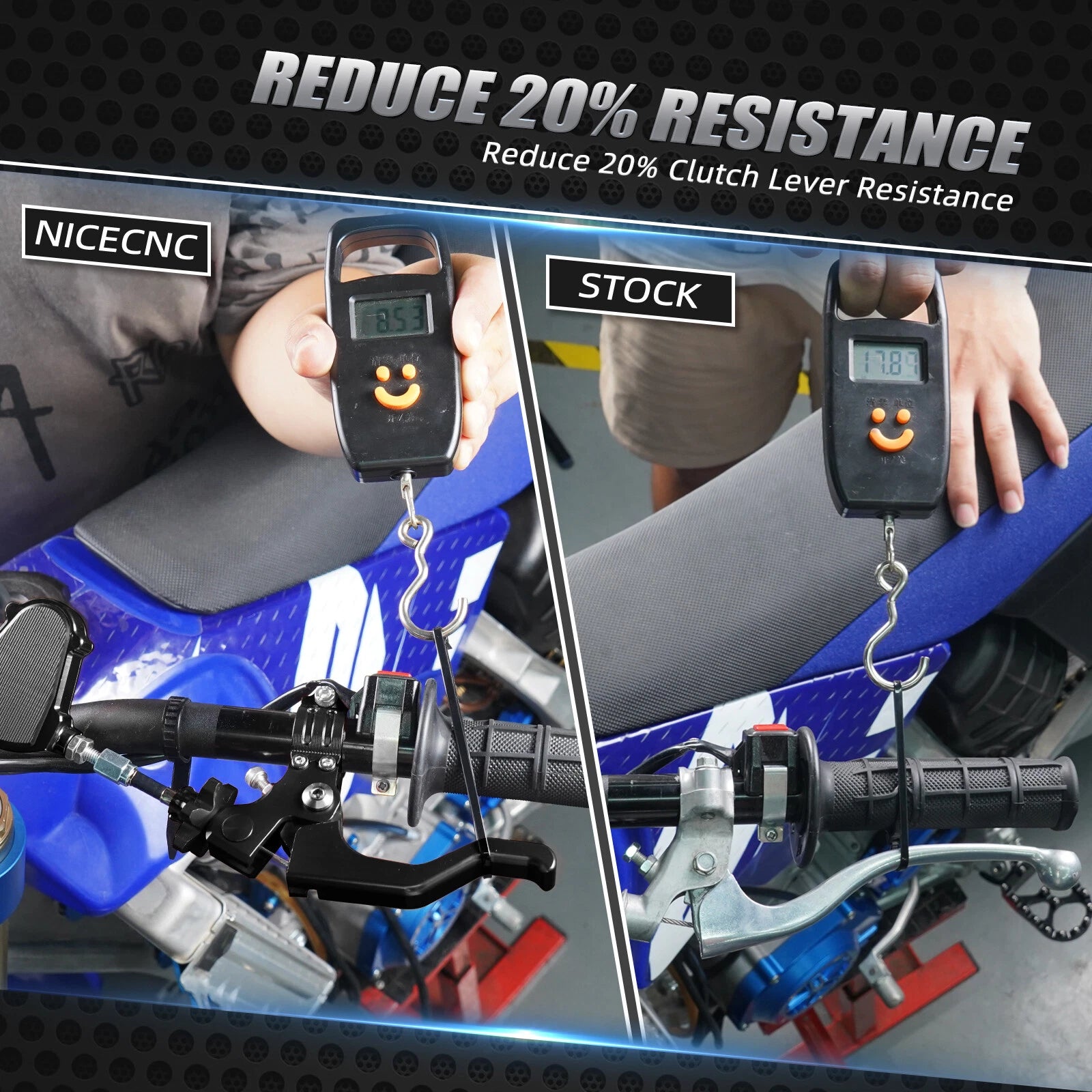 CNC Stunt Clutch Easy Pull Cable System for Suzuki RM65 RM85 RM125 RM250 DRZ400E (2000–2023)