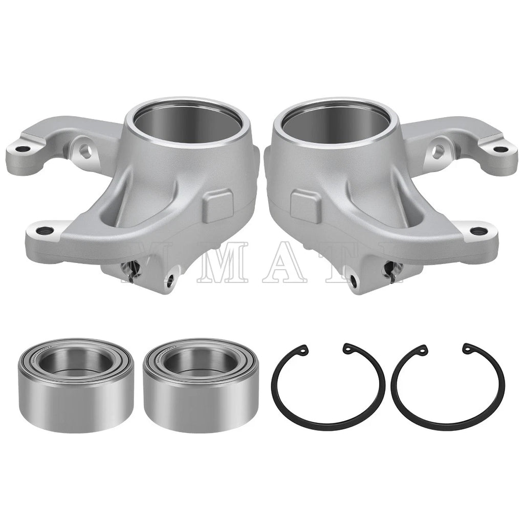 2 Front Steering Knuckles & Bearings Kit for Polaris Sportsman 550 X2/XP (2009–2014)