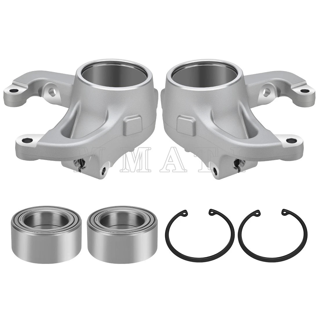 2 Front Steering Knuckles & Bearings Kit for Polaris Sportsman 550 X2/XP (2009–2014)
