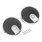 6.5" Saddlebag Speaker Lid Grill for Indian Chieftain (2014–2023)