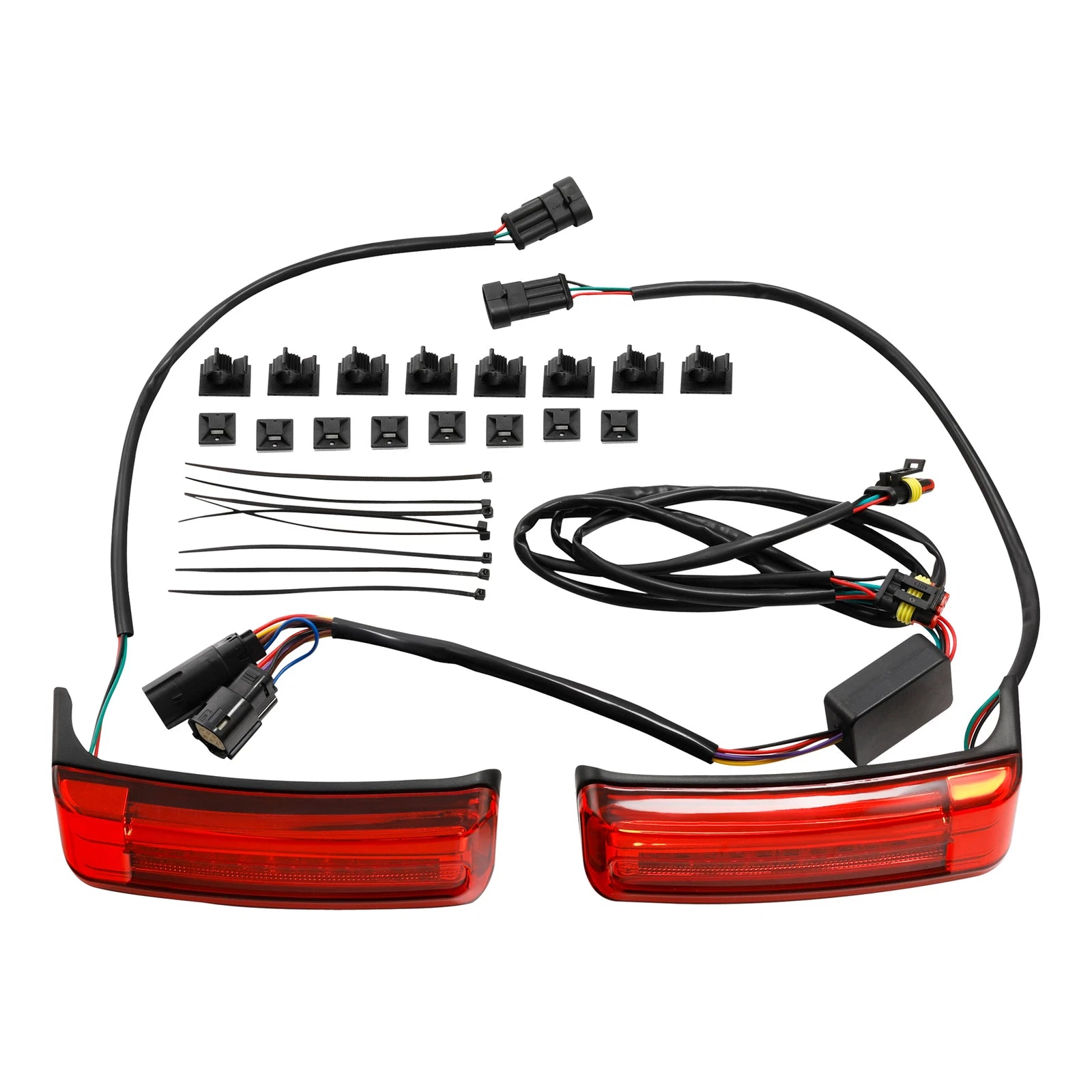 LED Saddlebag Running Brake Turn Light for Harley Street Road Glide (2014–2023)