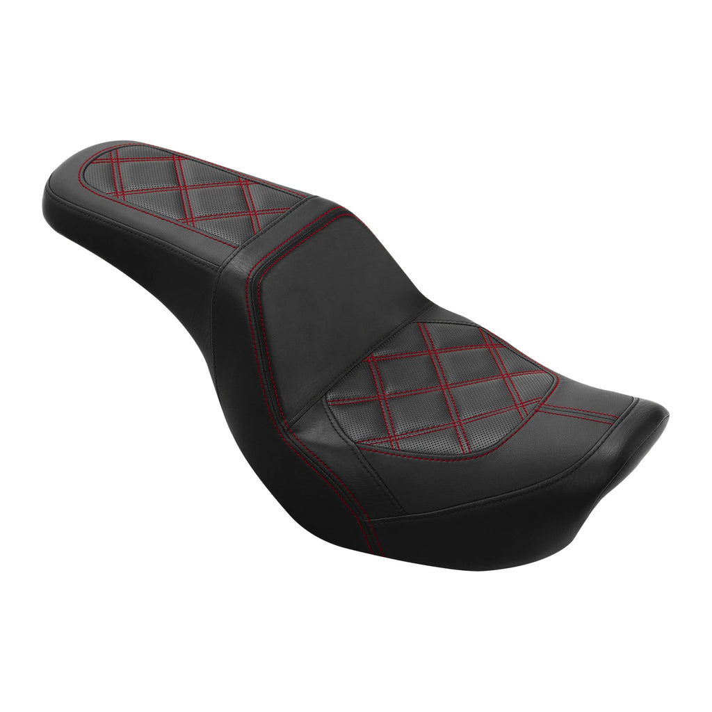 2X Two-Up Seat for Harley Street Bob FXDB Wide Glide (2006–2017)